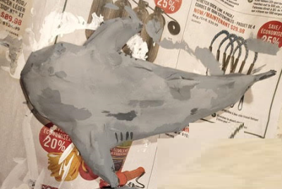 Handmade Recycled Shark